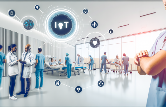 Using IoT Data for Real-Time Monitoring and Record Updates in Healthcare