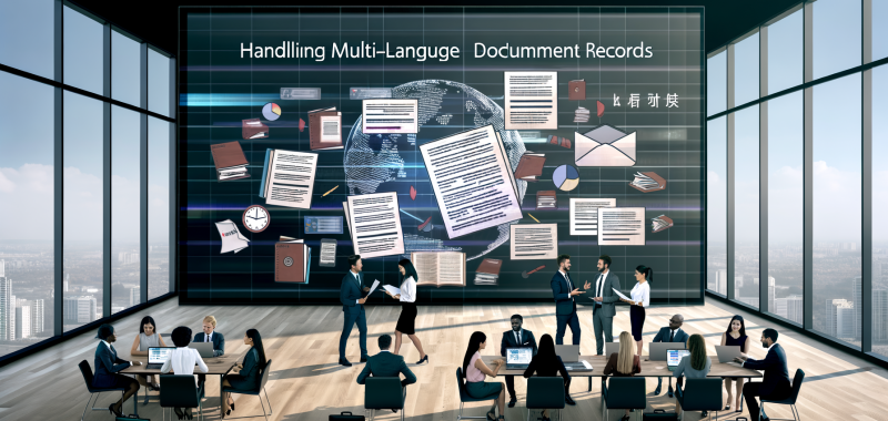 Handling Multi-Language Document Records