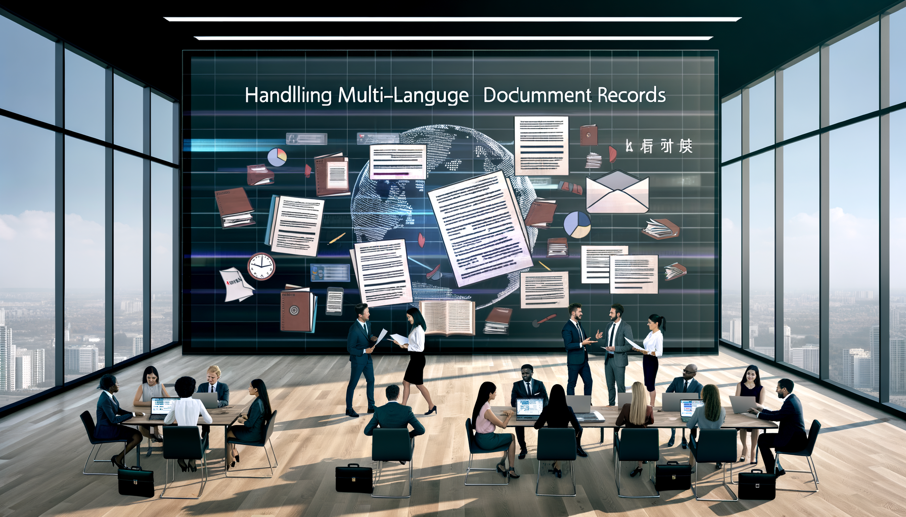 Handling Multi-Language Document Records