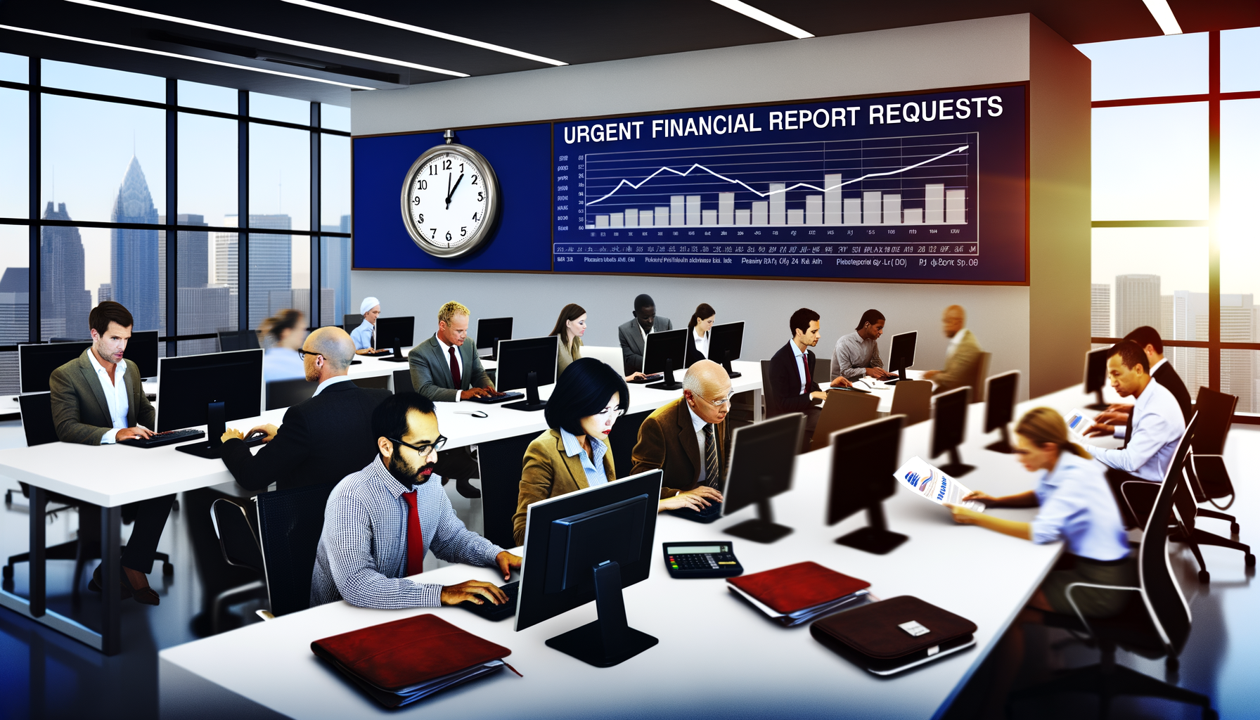 Handling Rush Financial Report Requests