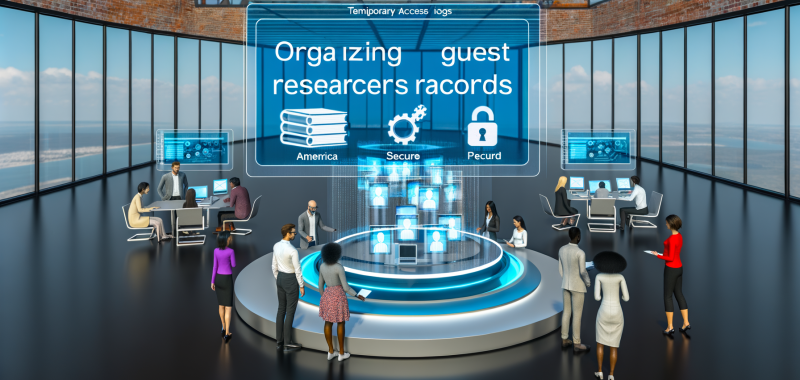 Organizing Guest Researcher Access Records