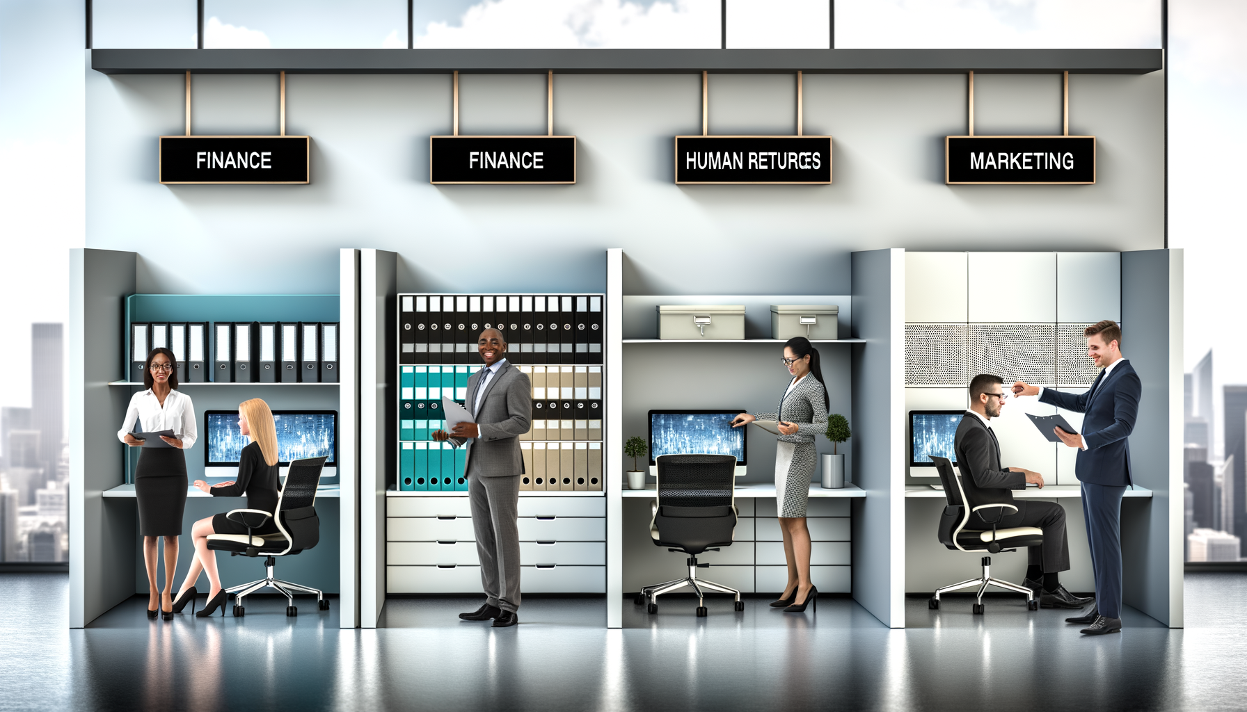 Setting Up Department-Specific Filing Systems