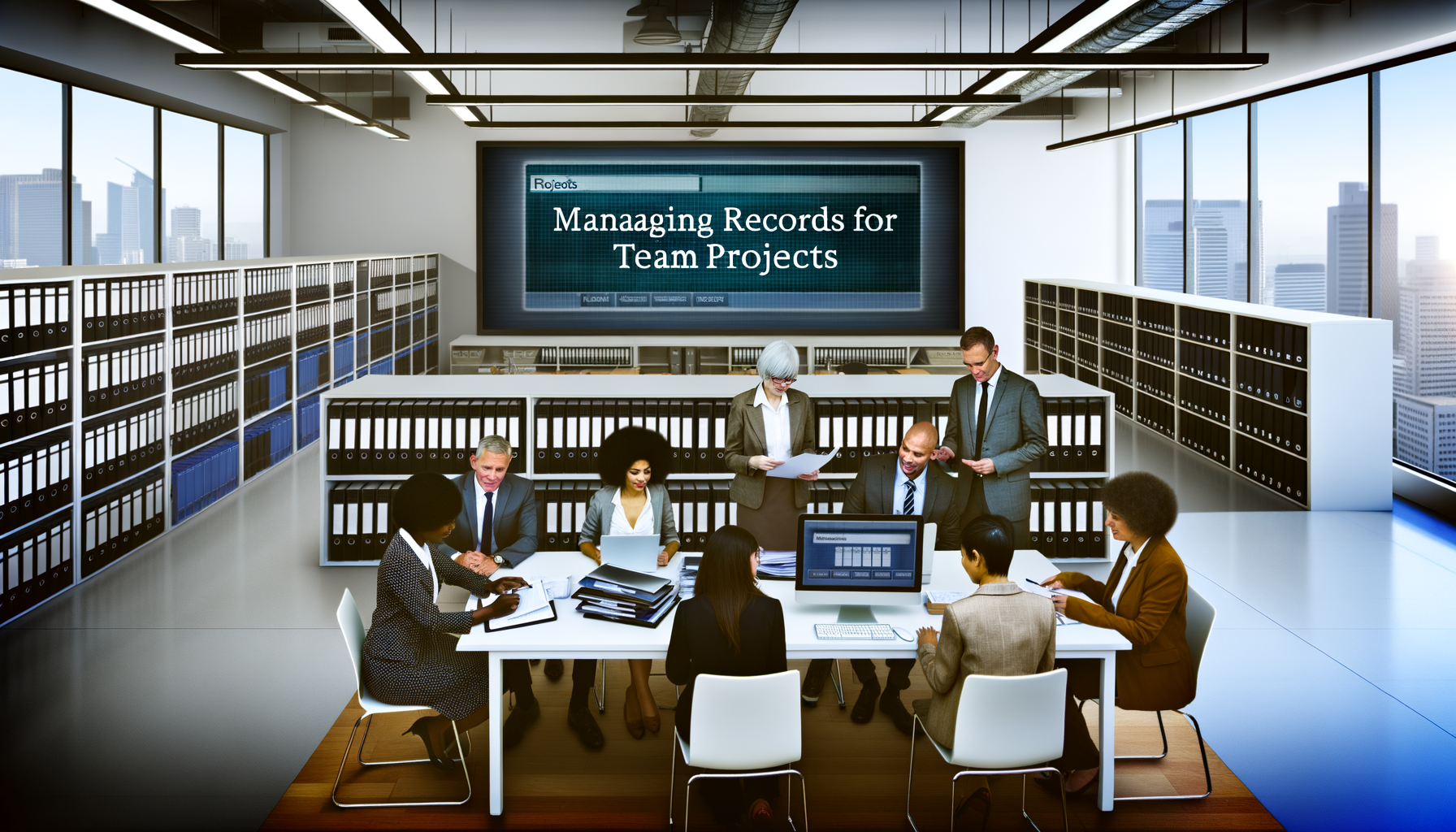 Managing Records for Team Projects