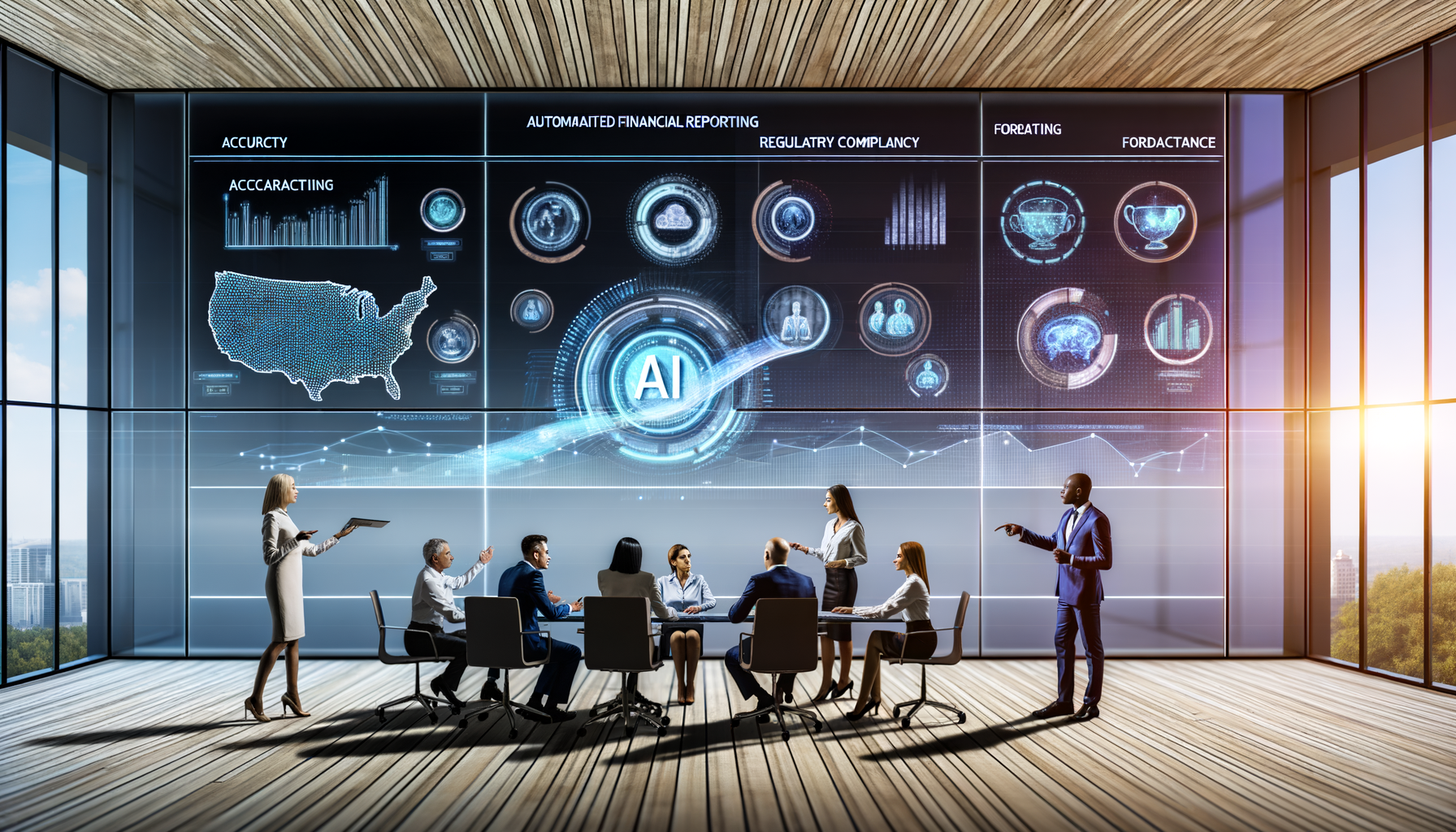 Automated Financial Reporting: AI’s Impact on Business Insights