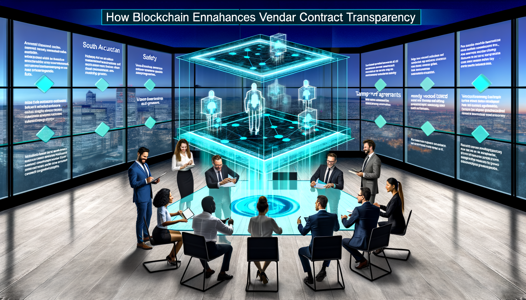 How Blockchain Enhances Vendor Contract Transparency