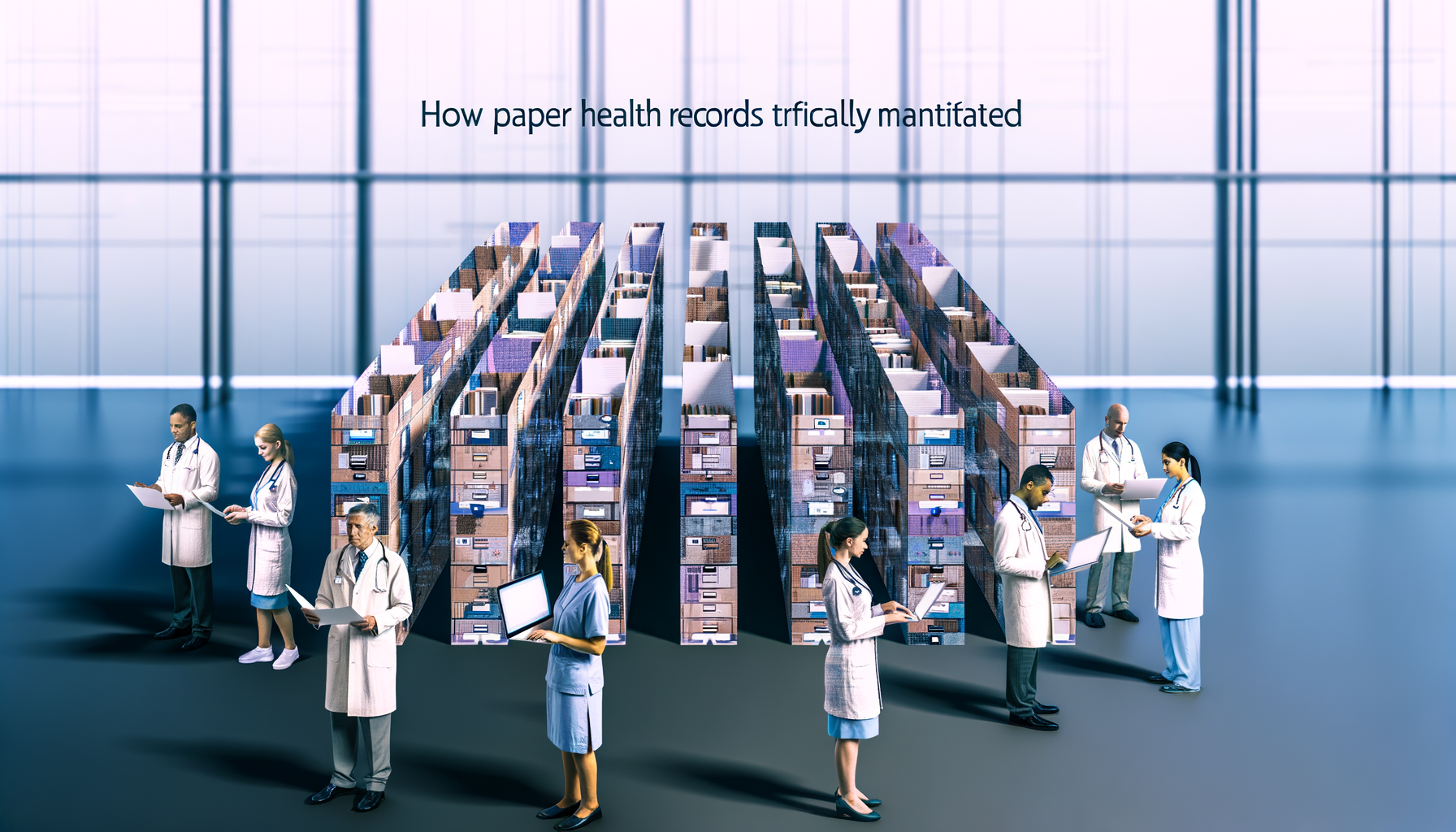 How Paper Health Records Are Typically Maintained