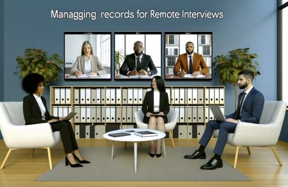 Managing Records for Remote Interviews