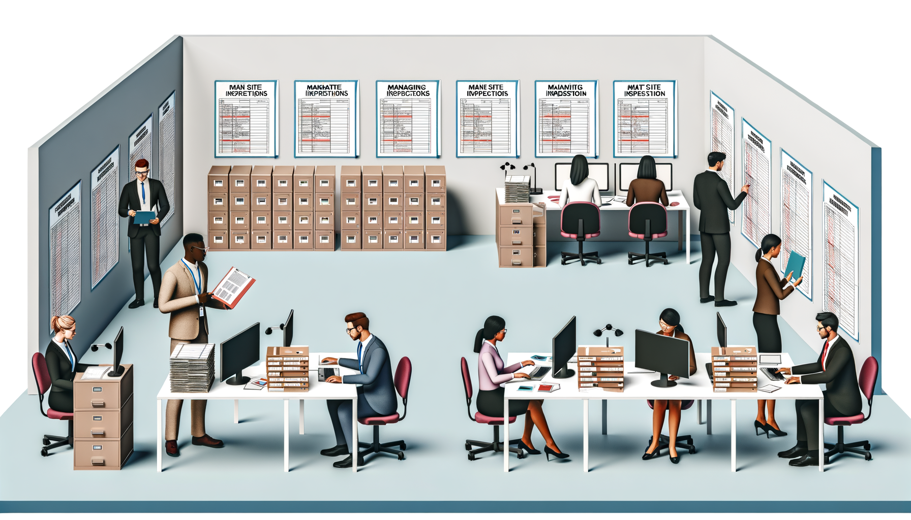 Managing Records for Site Inspections